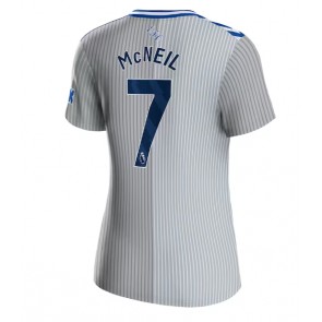 Everton Dwight McNeil #7 Tredjetröja Dam 2023-24 Kortärmad